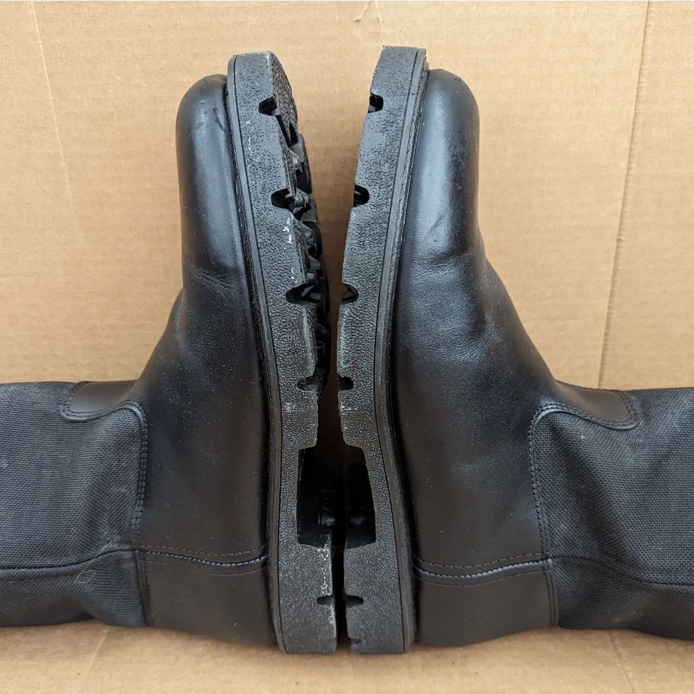 Rocky Warden Pull-On Wellington Black Work Western Boots Mens Size 11 MW - Picture 7 of 9